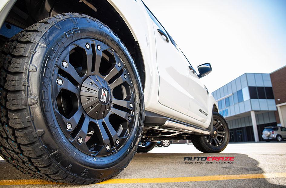 FORD RANGER MONSTER XD MATTE BLACK